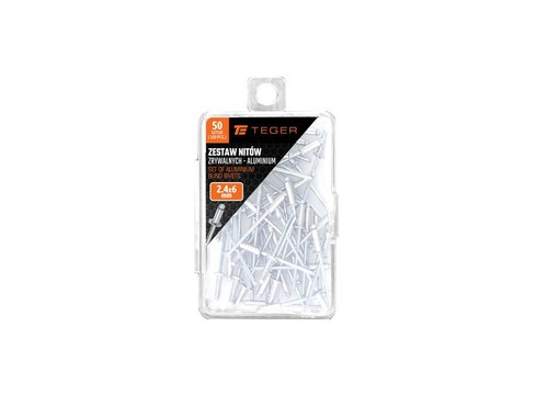 Set rivetti ciechi in - set, di